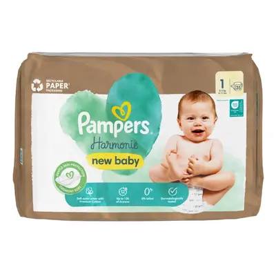 Pampers Harmonie New Baby 1 plenkové kalhotky 2-5kg 35ks