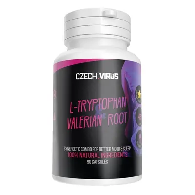 Czech Virus L-Tryptophan Valerian Root 90 cps