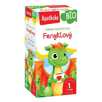 Apotheke Dětský čaj BIO fenyklový 20x1.5g