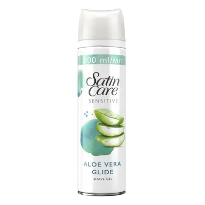 Satin Care Sensitive Aloe vera gel na holení 200ml