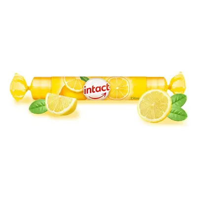 Intact hroznový cukr s vitamínem C citrón 40g