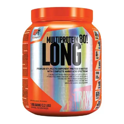 Extrifit Long 80 Multiprotein 1000g jahody - banán