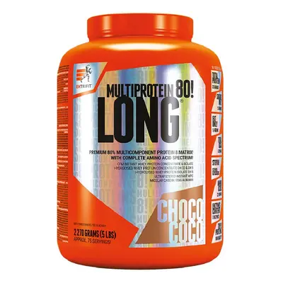 Extrifit Long 80 Multiprotein 2270 g čokoláda kokos