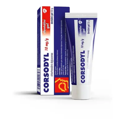 CORSODYL 10MG/G DNT GEL 1X50G