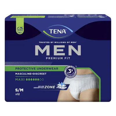 Tena Men PU Maxi S/M kalhotky absorpční natahovací