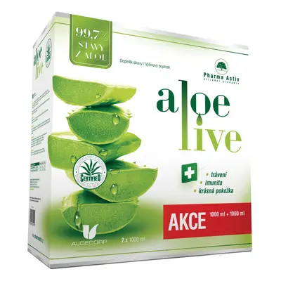 AloeVeraLife šťáva z aloe 99.7% 1000ml 1+1zdarma