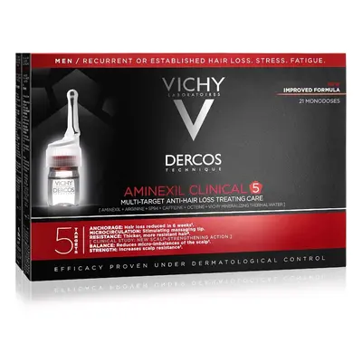 VICHY DERCOS Aminexil Clinical 5 pro muže 21*6 ml