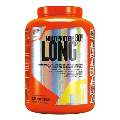 Extrifit Long 80 Multiprotein 2270 g vanilka