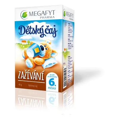 Megafyt Dětský čaj zažívání 20x2g