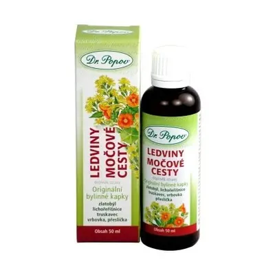 Dr.Popov Kapky bylinné Ledviny-močové cesty 50ml