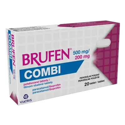 BRUFEN COMBI 500MG/200MG TBL FLM 20