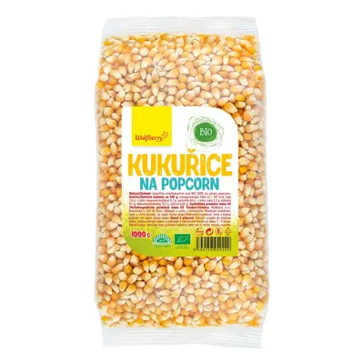 Kukuřice na popcorn BIO 1000 g Wolfberry