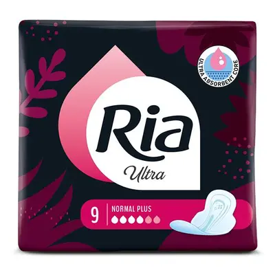 Ria Ultra Normal Plus menstruační vložky 9ks