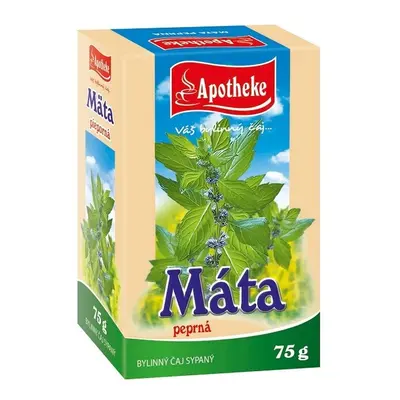 Apotheke Máta peprná bylinný čaj sypaný 75g