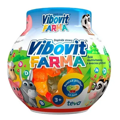 Vibovit Farma želé bonbony multivitamín 50ks