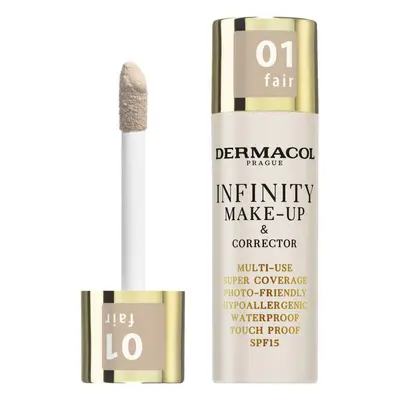 Dermacol Infinity make-up&korektor č.01 fair 20g