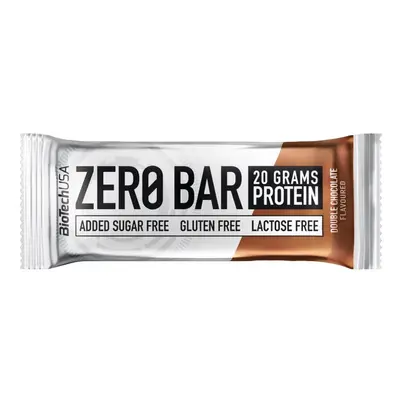 BioTech Zero Bar 50 g double chocolate