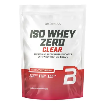 BioTech Iso Whey Zero Clear 1000 g tropical fruit