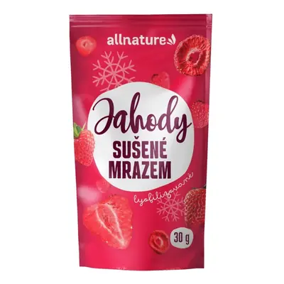 Allnature Jahody sušené mrazem 30g