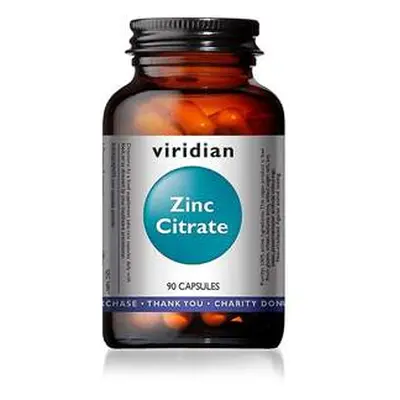 Viridian Zinc Citrate 90 cps (Zinek)