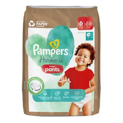 Pampers Harmonie Pants 6 plenkové kalhotky 15+kg 19ks