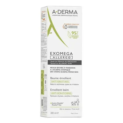 A-DERMA Exomega ALLERGO Emolienční balzám 200ml