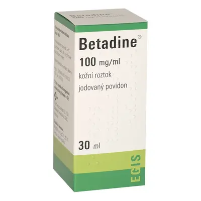 BETADINE 100MG/ML DRM SOL 1X30ML