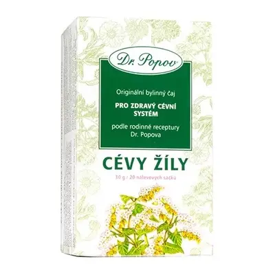 Dr.Popov Čaj Cévy žíly 20x1.5g