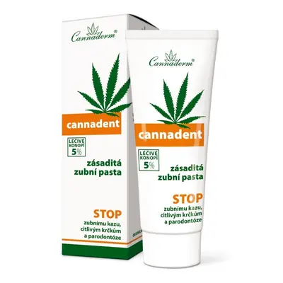 Cannaderm Cannadent zubní pasta NEW 75g