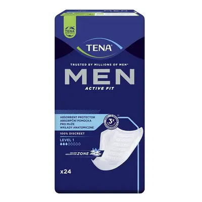 TENA Men Level 1 - Inkontinenční vložky pro muže (24 ks)