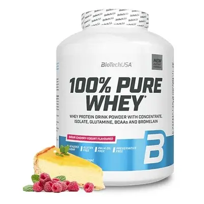 BioTech 100% Pure Whey 2270g raspberry cheesecake