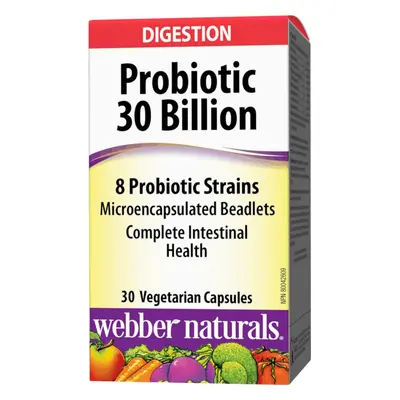 Webber Naturals Probiotic 30 Billion 30 cps