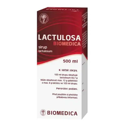 LACTULOSA BIOMEDICA 667MG/ML SIR 500ML