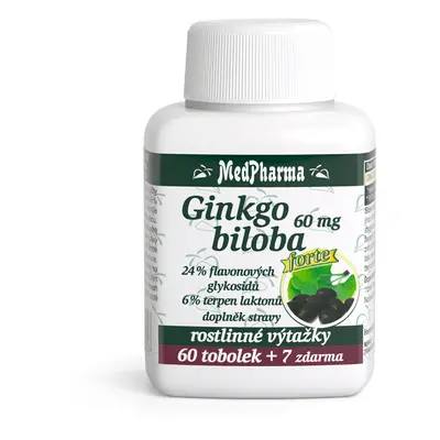 MedPharma Ginkgo biloba 60mg Forte 67 tobolek