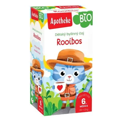 Apotheke Dětský čaj BIO rooibos běžné pití 20x1.5g