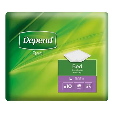 Depend Bed inkontinenční podložky vel.L 60x90cm 10ks