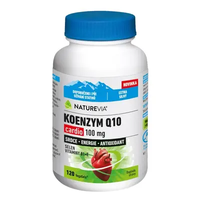 NatureVia Koenzym Q10 Cardio 100mg cps.120