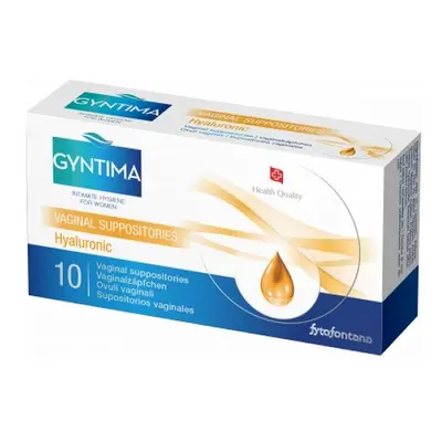 Fytofontana Gyntima vaginál.čípky Hyaluronic 10ks