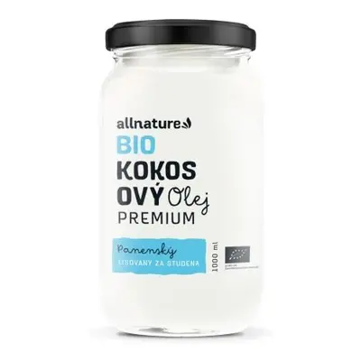 Allnature Premium kokosový olej bio 1000ml