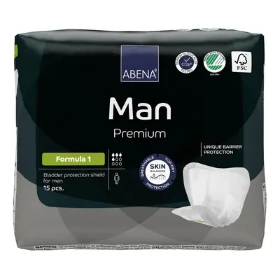 Abena Man Premium Formula 1 Inkontineční vložky 15ks