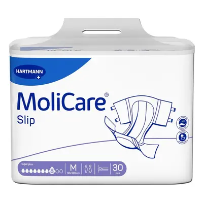 KALHOTKY ZALEPOVACÍ MOLICARE SLIP 8KAP M BOKY 90-120CM,2686ML,30KS