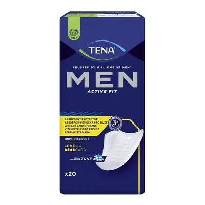 TENA Men Level 2 - Inkontinenční vložky pro muže (20 ks)