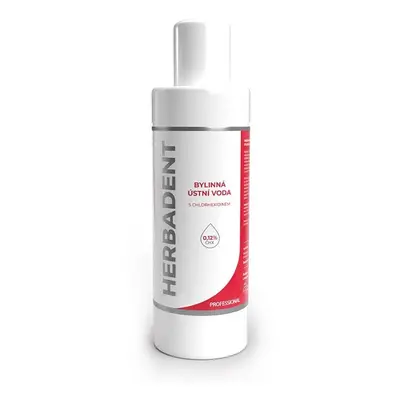 HERBADENT PROFESSIONAL bylinná ústní voda s chlorhexidinem 240ml