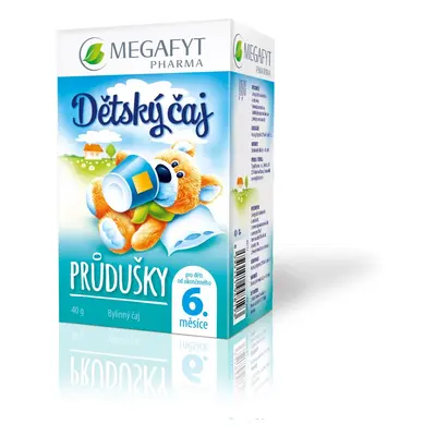 Megafyt Dětský čaj průdušky 20x2g