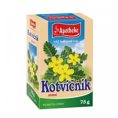 Apotheke Kotvičník zemní nať sypaný čaj 75g