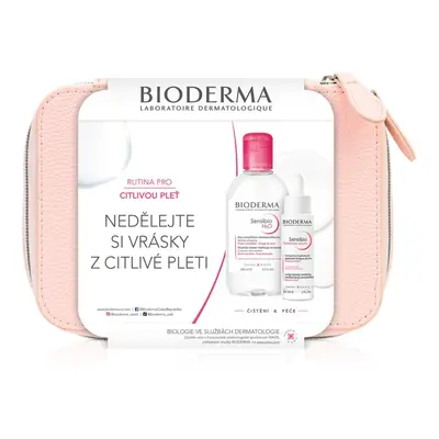 BIODERMA Sensibio dárkový balíček pro citlivou pleť a vrásky