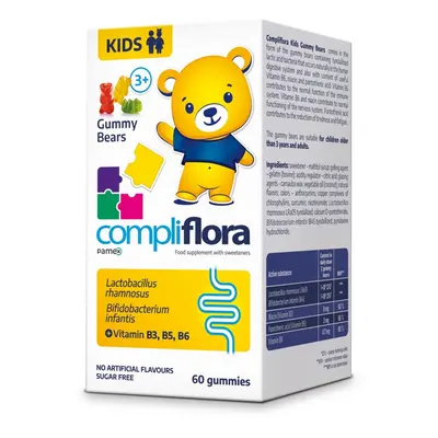 Compliflora KIDS želatinoví medvídci od 3let 60ks