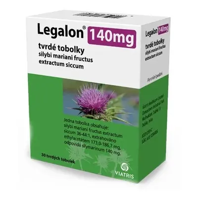 LEGALON 140MG CPS DUR 30