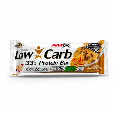 Amix Low-Carb 33% Protein Bar 60 g peanut butter cookie