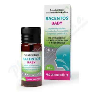 BACENTOS BABY orální probiotické kapky 3+ 10ml